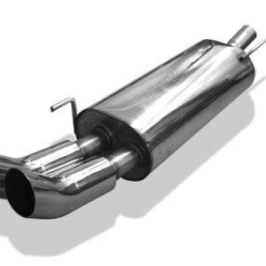 VW Golf III Endschalldämpfer - 2x76 Typ 18