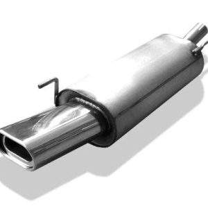 VW Golf IV Cabriolet Endschalldämpfer - 135x80 Typ 53