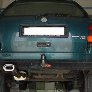 VW Golf III Variant Endschalldämpfer - 135x80 Typ 53