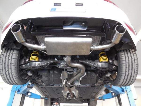 VW Golf VII 4-Motion Endschalldämpfer quer Ausgang rechts/links - 1x100 Typ 16 rechts/links – Bild 3