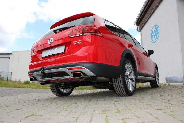 VW Golf VII Variant 4-Motion Alltrack Endschalldämpfer rechts/links - 145x65 Typ 59 rechts/links – Bild 5