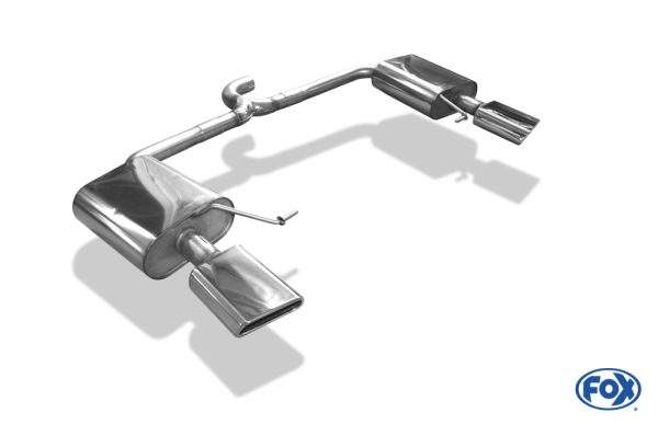 VW Golf VII Variant 4-Motion Endschalldämpfer rechts/links - 145x65 Typ 59 rechts/links – Bild 6