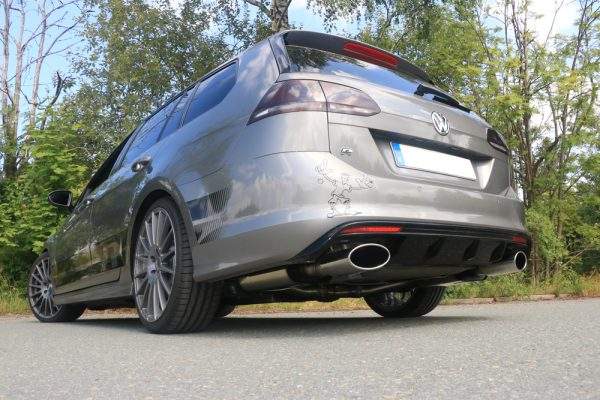 VW Golf VII Variant R - 4-Motion Endschalldämpfer rechts/links - 160x90 Typ 38 rechts/links