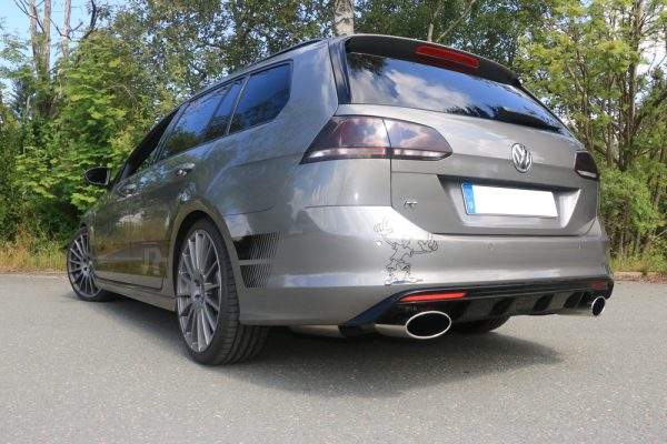 VW Golf VII Variant R - 4-Motion Endschalldämpfer rechts/links - 160x90 Typ 38 rechts/links – Bild 2