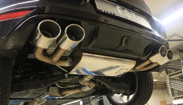 VW Golf VII R - 4-Motion Endschalldämpfer rechts/links - 2x115x85 Typ 44 rechts/links – Bild 11