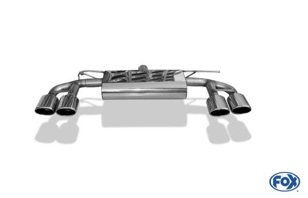 VW Golf VII R - 4-Motion Facelift Endschalldämpfer rechts/links - 2x115x85 Typ 44 rechts/links – Bild 2