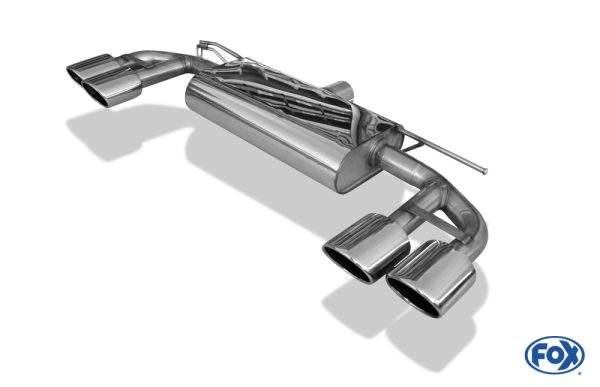 VW Golf VII R - 4-Motion Facelift Endschalldämpfer rechts/links - 2x115x85 Typ 44 rechts/links – Bild 3