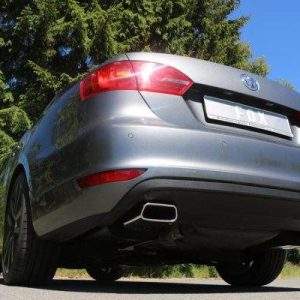 VW Jetta VI Endschalldämpfer rechts/links - 145x65 Typ 59 rechts/links