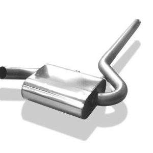 VW Corrado G60 Vorschalldämpfer Ø63,5mm inkl. Verbindungsrohr zum Kat