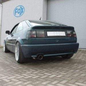 VW Corrado 16V/ VR6 Endschalldämpfer - 1x100 Typ 25