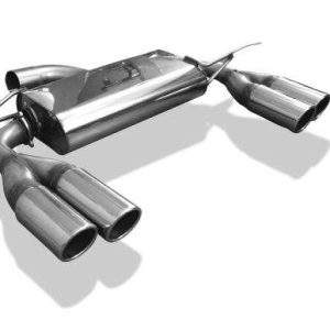 VW Beetle 1,2l - 16 (5C) Coupe & Cabrio - Starre Hinterachse Endschalldämpfer rechts/links - 2x90 Typ 16 rechts/links