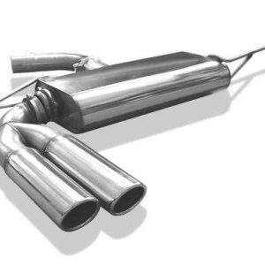 VW Beetle 1,2l - 16 (5C) Coupe & Cabrio - Einzelradaufh. Endschalldämpfer einseitig - 2x80 Typ 16