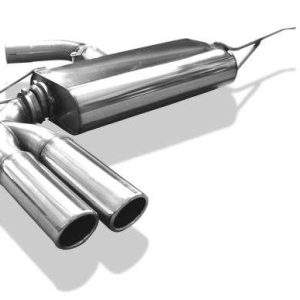 VW Beetle 1,2l - 16 (5C) Coupe & Cabrio - Einzelradaufh. Endschalldämpfer einseitig - 2x90 Typ 16