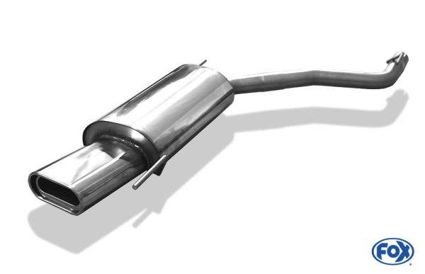 VW T4 - Frontantrieb - Bus/ Transporter/ Multivan/ Caravelle Endschalldämpfer - 160x80 Typ 53 – Bild 6