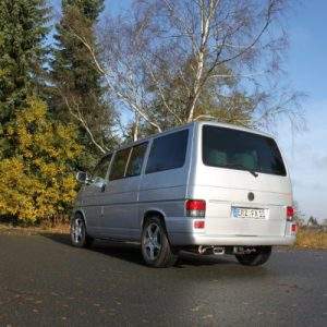 VW T4 - Frontantrieb - Bus/ Transporter/ Multivan/ Caravelle Endschalldämpfer - 160x80 Typ 53