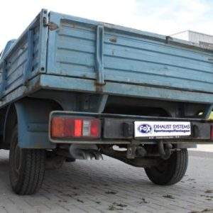 VW Pritsche T4 Endschalldämpfer - 2x63 Typ 26