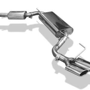 VW T4 - 2,5l TDI Sidepipe bestehend aus End- und Vorschalldämpfer mit Ausgang an der Fahrerseite - 2x106x71 Typ 38
