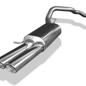 VW Bus T5/T6 4MOTION Endschalldämpfer - 2x88x74 Typ 33