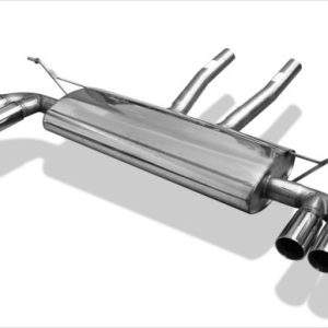 VW Touareg Typ 7L Endschalldämpfer Ausgang rechts/links - 2x80 Typ 25 rechts/links - Rohrdurchmesser: 70mm