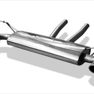 VW Touareg Typ 7L Endschalldämpfer Ausgang rechts/links - 140x90 Typ 32 rechts/links - Rohrdurchmesser: 70mm