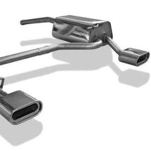 VW Caddy III Endschalldämpfer Ausgang rechts/links - 160x80 Typ 53 rechts/links