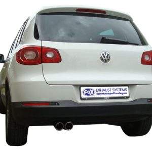 VW Tiguan 5N - 4motion Endschalldämpfer - 2x80 Typ 17