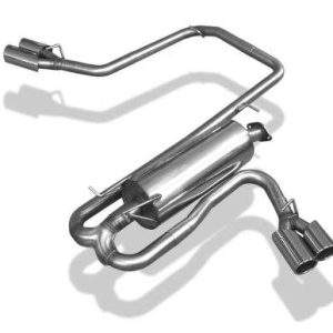 VW Amarok 4x4 - ohne Trittbrett Endschalldämpfer Ausgang seitlich rechts und links am Fahrzeug - 2x115x85 Typ 38 rechts/links