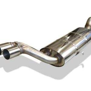 Audi 80/90 Typ 81 Endschalldämpfer - 2x63 Typ 10