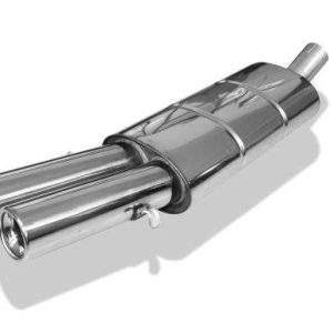 Audi 80/90 - Typ 89, B3 Limousine/ Coupe/ 80 B4 - Cabrio Endschalldämpfer - 2x76 Typ 13