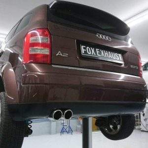 Audi A2 - 1,2l TDI Halbanlage ab Kat - 2x80 Typ 16