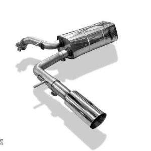 Audi A2 - 1,6l + 1,4l 42l Tank Endschalldämpfer - 1x90 Typ 25