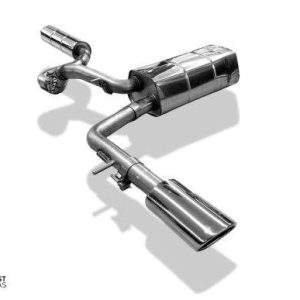 Audi A2 - 1,6l Halbanlage ab Kat - 115x85 Typ 32 (Bestehend aus End- und Vorschalldämpfer mit Endrohr)
