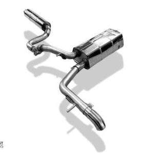 Audi A2 - 1,6l Halbanlage ab Kat - 1x63 Typ 26 (Bestehend aus End- und Vorschalldämpfer mit Endrohr)