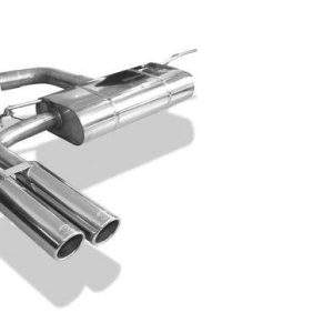 Audi A3 - 8V Limousine ohne S-Line" Endschalldämpfer - 2x80 Typ 16"