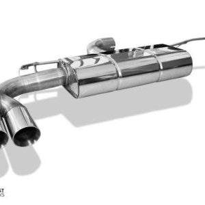 Audi A3 - 8V Sportback quattro Endschalldämpfer links - 2x80 Typ 25