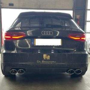 Audi A3 8V Sportback E-tron Endschalldämpfer rechts/links - 2x115x85 Typ 32 rechts/links Passend für S3-Stoßstange