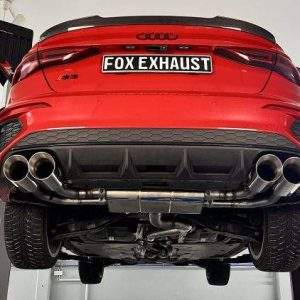 Audi S3 GY - Limousine Halbanlage ab OPF mit Abgasklappen - 2x114 Typ 25 rechts/links