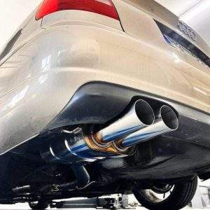 Audi A4 B5 quattro Endschalldämpfer - 2x80 Typ 10 seitlich versetzt