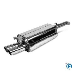 Audi 100/A6 Typ C3/C4 Frontantrieb Endschalldämpfer - 2x70 Typ 14