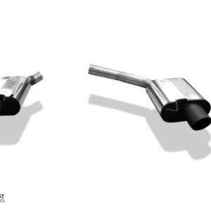 Audi A5 B8 Sportback Facelift - RS5-Optik Endschalldämpfer rechts/links - Endrohre 115x85 rechts/links schwarz lackiert