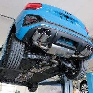 Audi Q2 Endschalldämpfer Ausgang rechts/links mit Vorschalldämpfer -  2x115x85 Typ 32 rechts/links