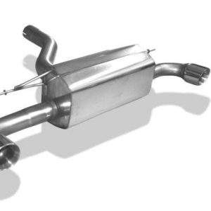 BMW F20/F21 - 120d Endschalldämpfer quer Ausgang rechts/links - 1x90 Typ 25 rechts/links