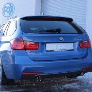 BMW F30/31 - 330d Endschalldämpfer quer Ausgang rechts/links - 1x80 Typ 16 rechts/links
