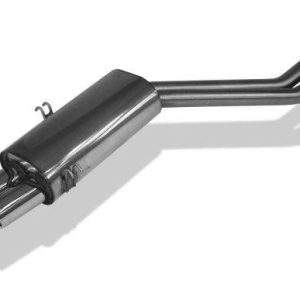 BMW E34 M5 Endschalldämpfer Ø2x63,5mm - 2x76 Typ 17