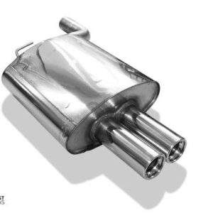 BMW E39 520i/ 523i/ 525i/ 528i - Limousine Endschalldämpfer - 2x76 Typ 13