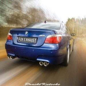 BMW E60 M5 Endschalldämpfer rechts/links - 2x90 Typ 25 rechts/links