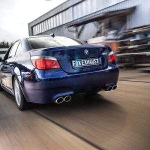 BMW E60 M5 Endschalldämpfer rechts/links - 2x115x85 Typ 32 rechts/links
