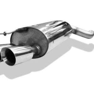 BMW E65 735i/ 745i Endschalldämpfer - 2x90 Typ 25