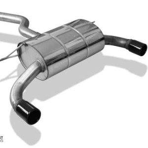 BMW F36 - 420i 428i NICHT Facelift Endschalldämpfer rechts/links - 1x80 Typ 12 rechts/links schwarz emalliert