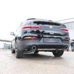 BMW X3 G01/ X4 G02 - 20i Endschalldämpfer quer Ausgang rechts/links - 1x90 Typ 16 rechts/links